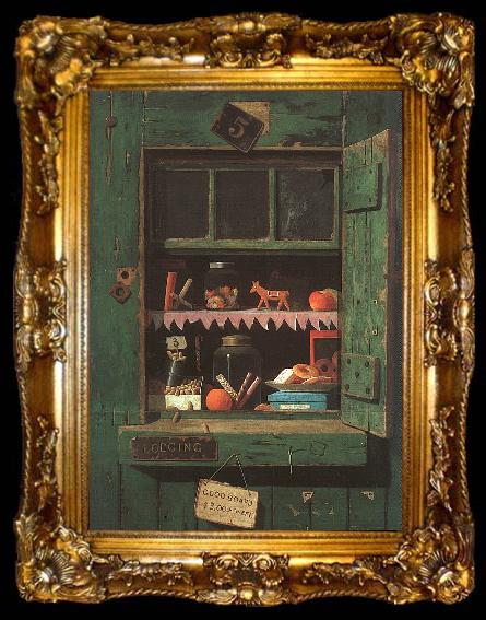 framed  John Frederick Peto The Poor Man s Store, ta009-2